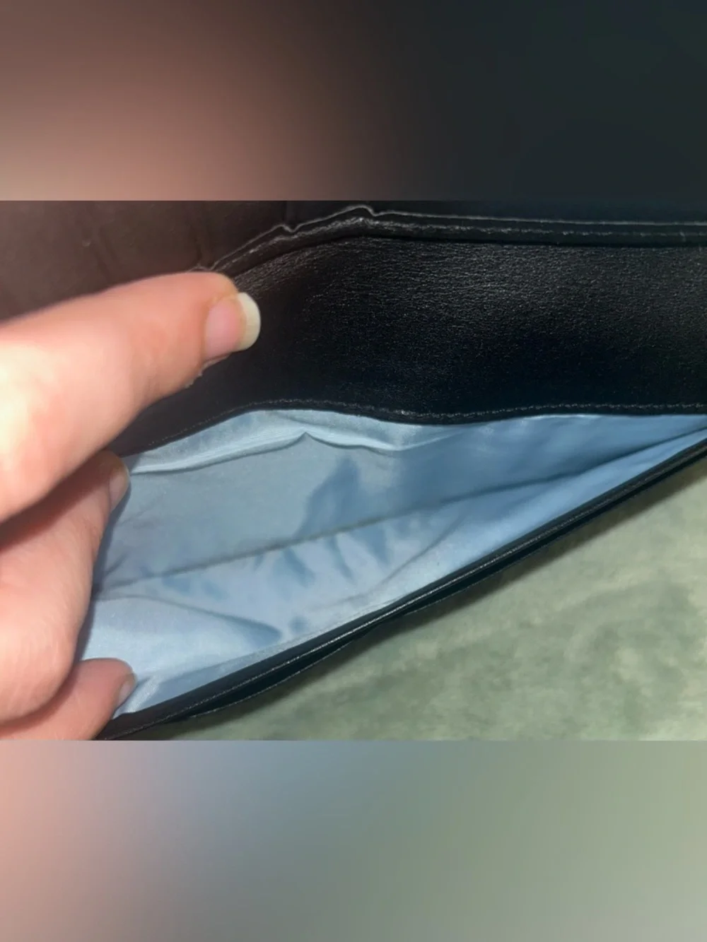 Coach Black Signature Canvas Turn Lock Wallet - Picture 9 of 11